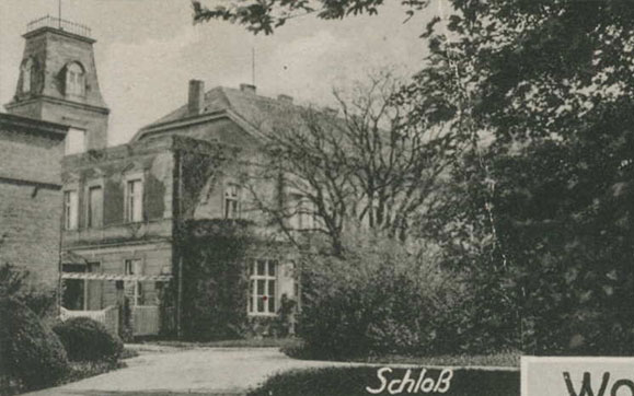 pałac w Objeździe zdjęcie historyczne